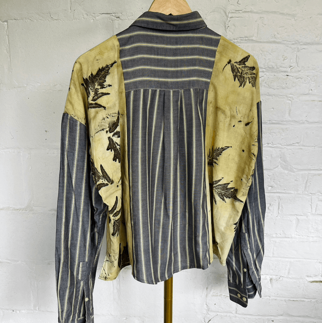 Collection Sumac - Chemise jaune, gris bleuté 