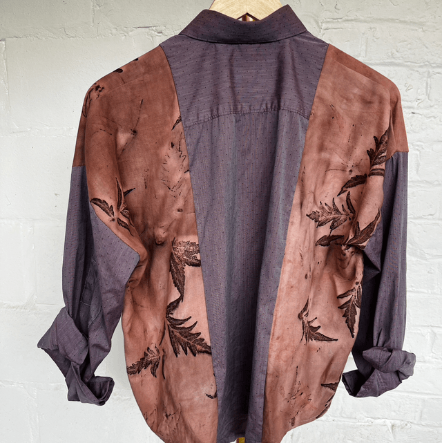 Collection Sumac - Chemise nouée dos rose